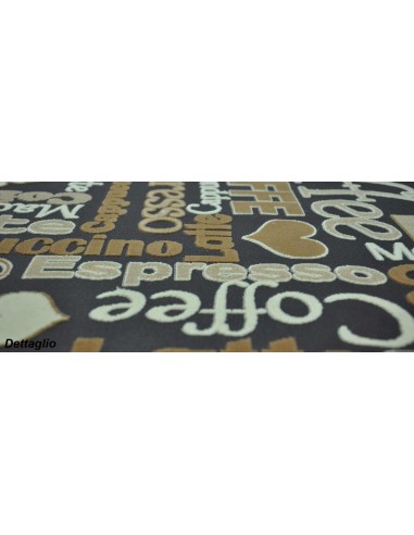 Coffee tappeto cucina largo 50 cm 