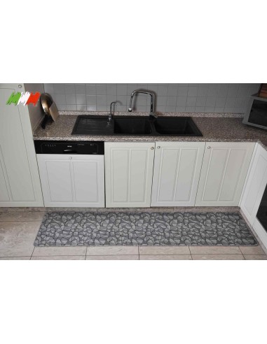 Silver Tappeto cucina largo 50 cm 
