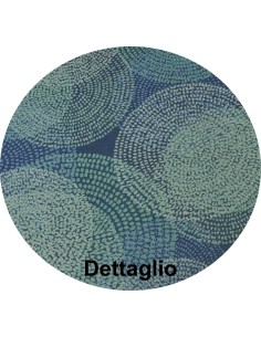 Cerchi Liscio tappeto cucina largo 50 cm  2