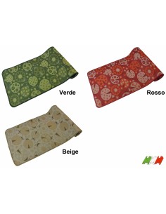 Coccinelle Liscio tappeto cucina largo 50 cm 