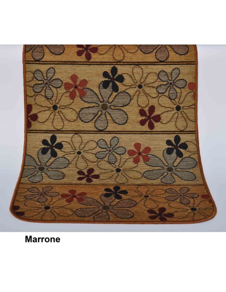 Mistral Tappeto antiscivolo ciniglia largo 53 cm e varie misure