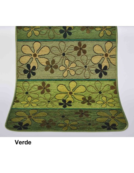 Mistral Tappeto antiscivolo ciniglia largo 53 cm e varie misure