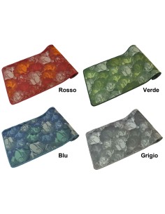 Roseto Liscio tappeto cucina largo 50 cm 