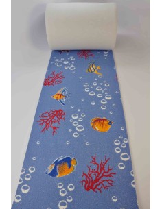 Acquario passatoia su misura taglio a vivo.