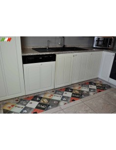 Love PRINT tappeto cucina stampa digitale AL TAGLIO