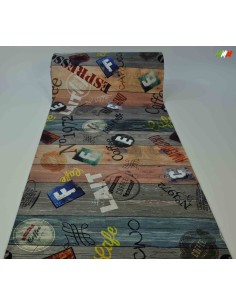 Vintage tappeto cucina stampa digitale AL TAGLIO 2