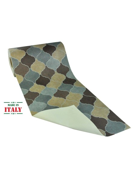 Casablanca Boho Chic passatoia in vinile al metro