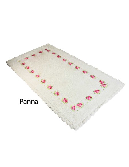 Flora tappeto bagno resinato varie misure