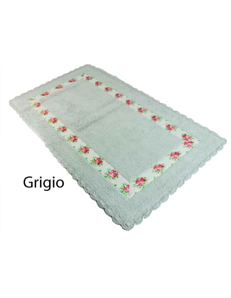 Flora tappeto bagno resinato varie misure