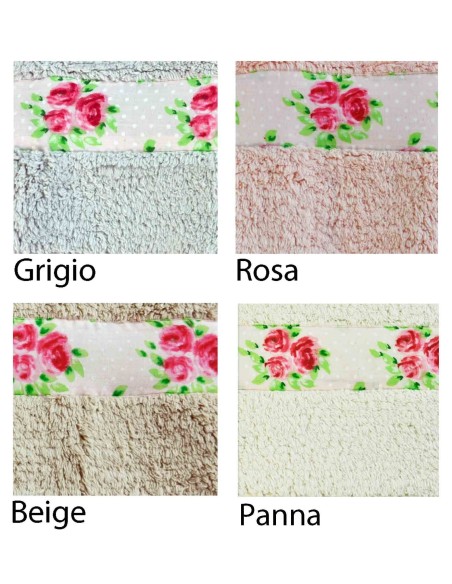 Flora tappeto bagno resinato varie misure