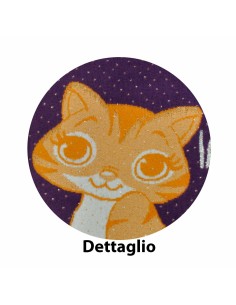 Tappeto Zerbino Velvet cm 40X60 GATTO PADRONE 2