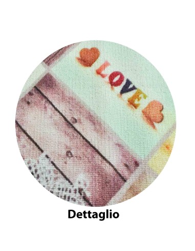 Tappeto cucina GRAFIC LOVE largo 57 cm. varie...