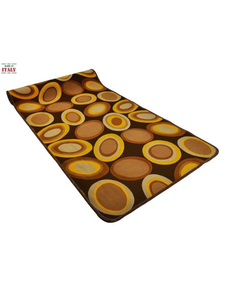 Ovali 3D tappeto cucina largo 68 cm.