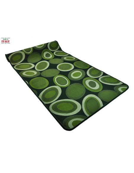 Ovali 3D tappeto cucina largo 68 cm.