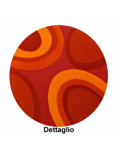 Ovali 3D tappeto cucina largo 68 cm.