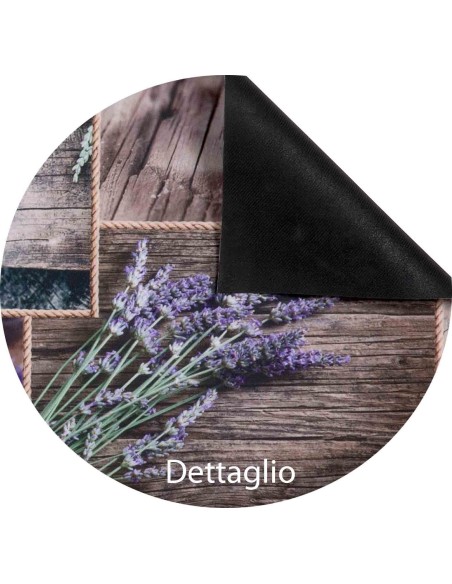 Tappeto passatoia antiscivolo TRANSFER LAVANDA