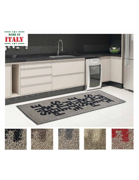 Tappeto cucina cotone antiscivolo SALE E PEPE