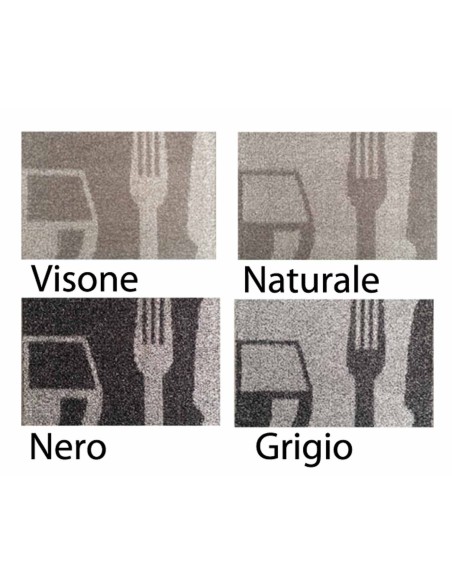Tappeto cucina cotone antiscivolo SNACK