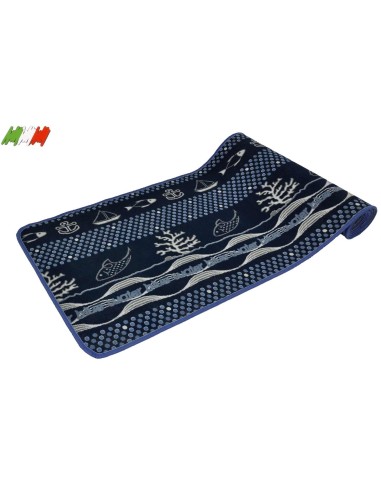 Tappeto cucina largo 67 cm. Mare e pesci POINT