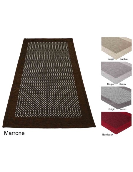 Tappeto arredo ciniglia piazzato KUBIK