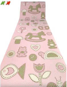 Tappeto corsia su misura taglio a vivo H. 100 cm....