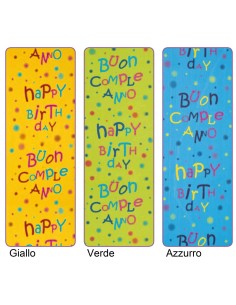 Tappeto corsia buon compleanno GRAFFITI 2