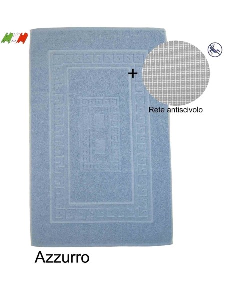 Tappeto e set da bagno in spugna con rete antiscivolo TORINO