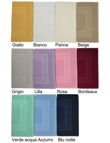 Tappeto e set da bagno in spugna con rete...