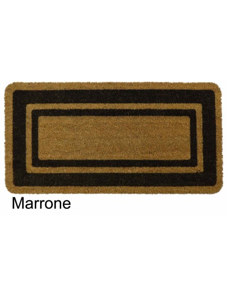Zerbino in cocco naturale BORDO 14