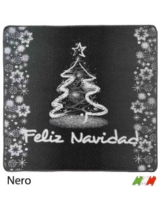 Tappeto passatoia bordata FELIZ NAVIDAD