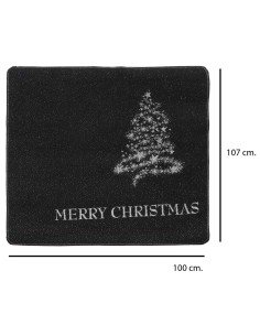 Tappeto passatoia bordata MERRY CHRISTMAS 2
