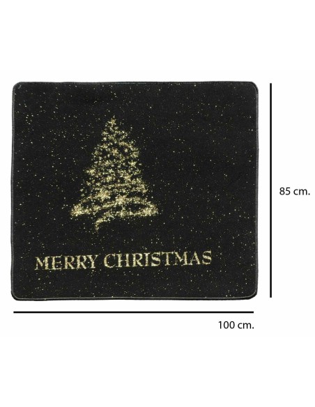 Tappeto passatoia bordata MERRY CHRISTMAS