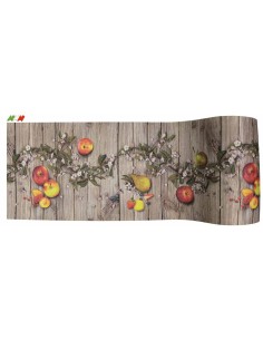 Tappeto multiuso passatoia antiscivolo largo 50 cm. MELE...