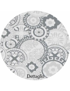 Medaglioni Lurex point tappeto cucina largo 50 cm. 2