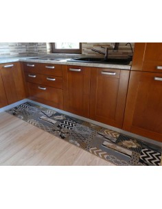 Passatoia cucina antiscivolo lavabile largo 50 cm.... 2