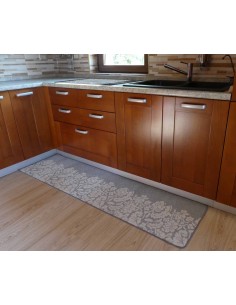 Passatoia cucina antiscivolo largo 50 cm. ROSE LUREX 2