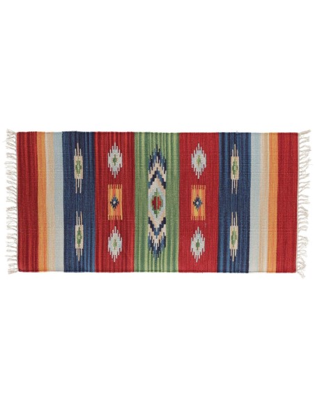 Tappeto KILIM con frange