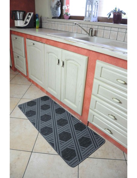 Passatoia lavello antiscivolo e lavabile larga 50 cm ESAGONO