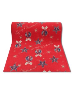 Tappeto Natalizio grande 100x145 cm. ADDOBBI NATALIZI ROSSI