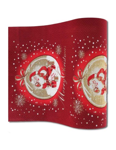 Tappeto natalizio rosso,  grande 100x71 cm....