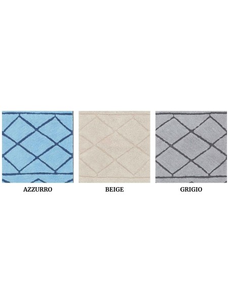 Tappeto bagno antiscivolo lavabile IONIO