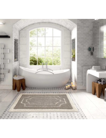 Tappeto bagno antiscivolo in cotone IRIS