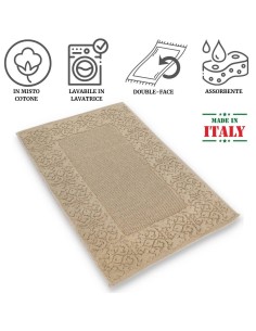 Barocco tappeto bagno 60x120 cm  2