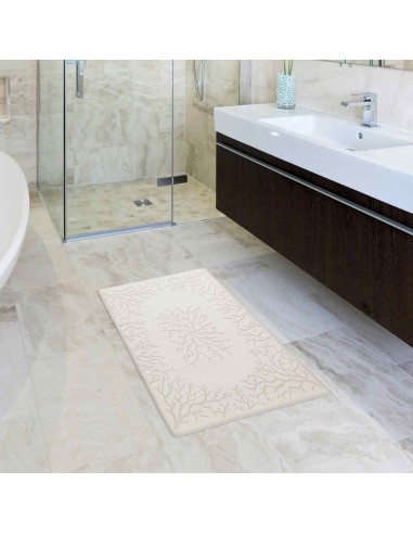 Tappeto da bagno spugna cotone CORALLO