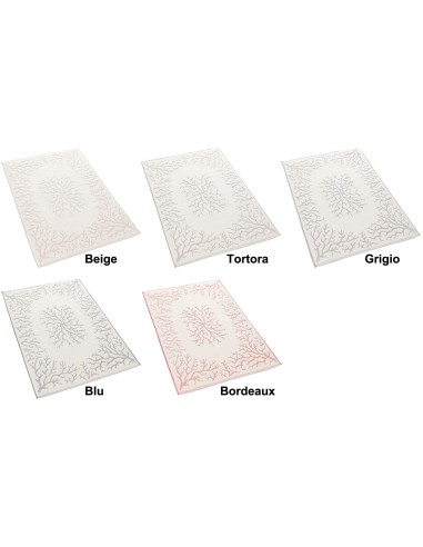 Tappeto da bagno spugna cotone CORALLO