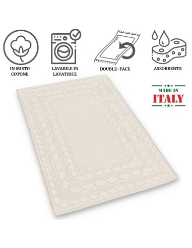 Tappeto da bagno spugna cotone DEVA