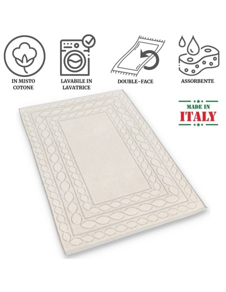 Tappeto da bagno spugna cotone DEVA