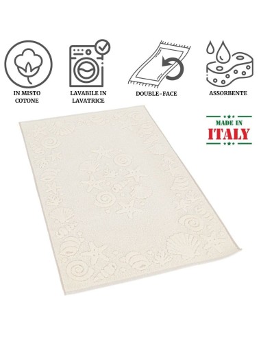 Tappeto da bagno spugna cotone MARE