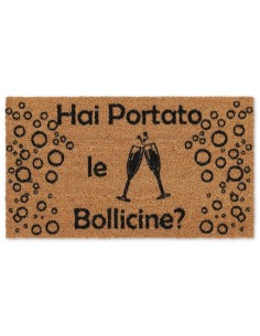 Zerbino Rettangolare in cocco cm. 40X70 ALLEGRO BOLLICINE