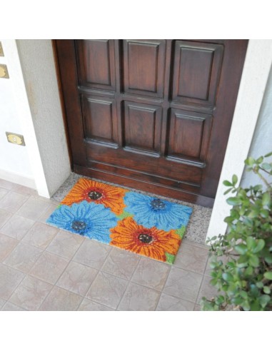 Fiori zerbino in cocco cm 40X70